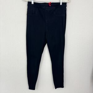 Spanx Womens Jean-ish Ankle Leggings Size L Style 20018R Stretch Slimming Black